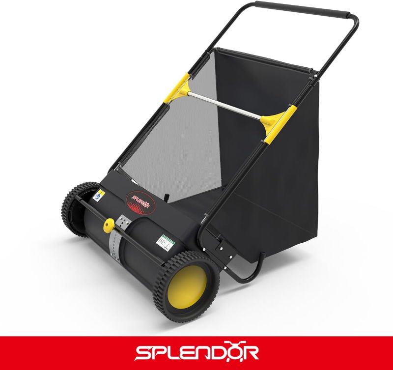 Photo 1 of LS-650A2 26-Inch Walk-behaind Push Lawn Sweeper Yard Sweeper Road Sweeper
