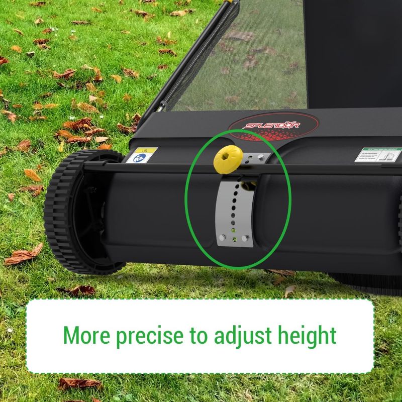 Photo 1 of LS-650A2 26-Inch Walk-behaind Push Lawn Sweeper Yard Sweeper Road Sweeper