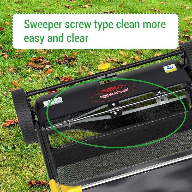 Photo 1 of LS-650A2 26-Inch Walk-behaind Push Lawn Sweeper Yard Sweeper Road Sweeper