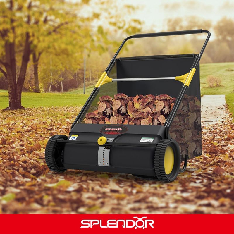 Photo 1 of LS-650A2 26-Inch Walk-behaind Push Lawn Sweeper Yard Sweeper Road Sweeper