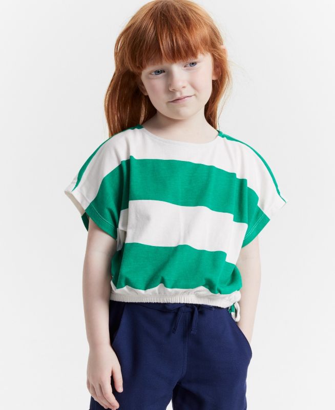 Photo 1 of Epic Threads Girls Side-Tie Top - Snowfall White - Size XS (5/6)