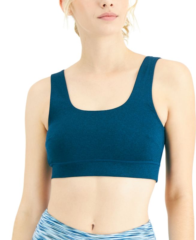 Photo 1 of Jenni Women's Square-Neck Bralette - Legion Blue - Size Medium