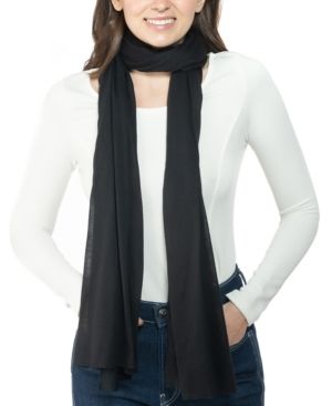 Photo 1 of Jenni Women's On Repeat Jersey Wrap Scarf - Black