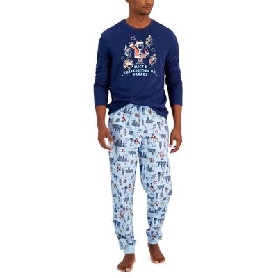 Photo 1 of Matching Men's Macy's Santa And Elves Thanksgiving Day Parade Christmas Mix It Pajama Set - Thanksgiving Parade Dutch Christmas - Size Small