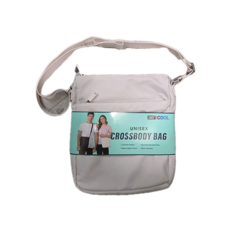Photo 1 of 32 DEGREES COOL UNISEX CROSSBODY BAG WHITE