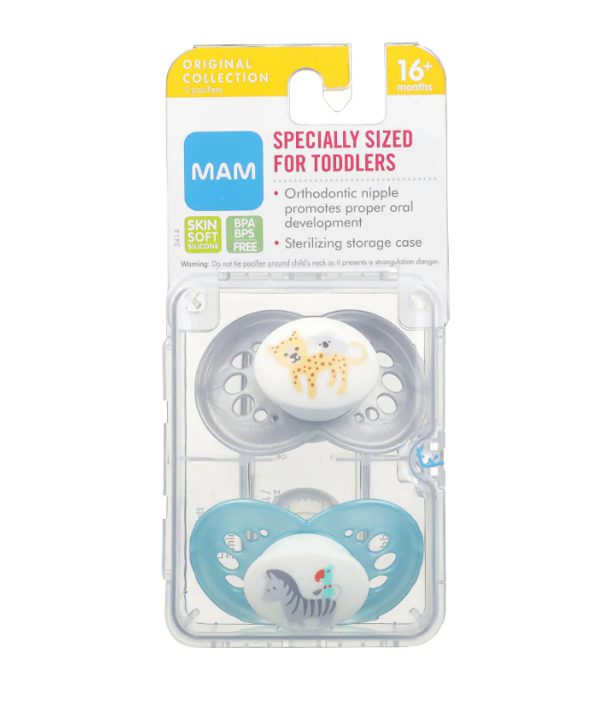 Photo 1 of MAM Sensitive Skin Pacifier, 2 CT
