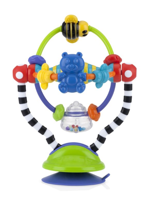 Photo 1 of Nuby Silly Spinwheel Toy with Suction Base - Interactive High Chair Toy for Babies and Toddlers - 6+ Months