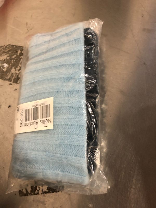 Photo 1 of On 34th Women's Wide-Ribbed Colorblocked Beanie - Blue