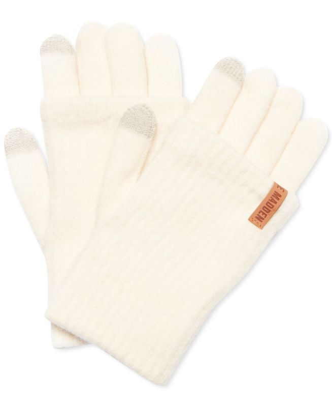 Photo 1 of Women's Steve Madden Double Layer Gloves - Ivory