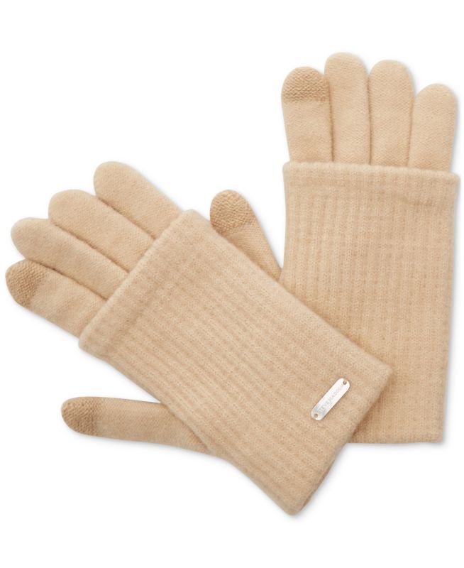 Photo 1 of Steve Madden Women's Cozy Touchscreen Gloves - Tan