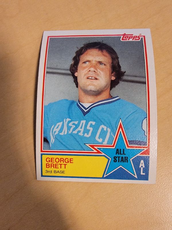 Photo 1 of 1983 GEORGE BRETT TOPPS - EXCELLENT CONDITION