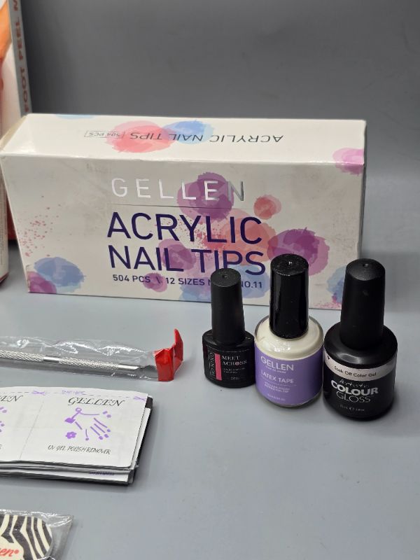 Photo 1 of 10pc Nail Accessories 