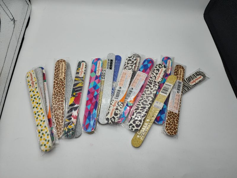 Photo 1 of 18 Pack Nail Files Variety Style New 
