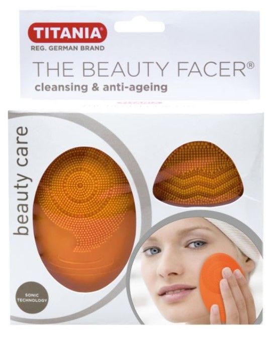 Photo 2 of Titania Beauty Facer Peeling Pad Ultrasonic Technology Silicone Pads Cleansing & Anti Aging New