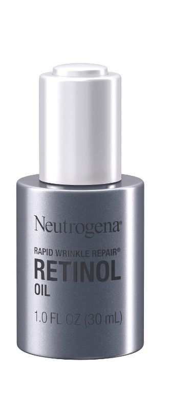 Photo 1 of Neutrogena Rapid Wrinkle Repair 0.3% Concentrated Retinol Face Oil, Daily Anti-Aging Face Serum to Fight Fine Lines, Deep Wrinkles, & Dark Spots, 1.0 fl. oz
