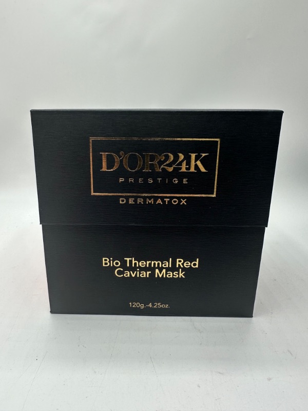 Photo 2 of Ultimate Dermatox Red Caviar Mask Moisture Firming Mask Regenerates Skin Cells Red Caviar Red Seaweed Nourish Natural Exfoliation Smooths Softens Improves Skin Use Three Times Weekly for Optimal Results New