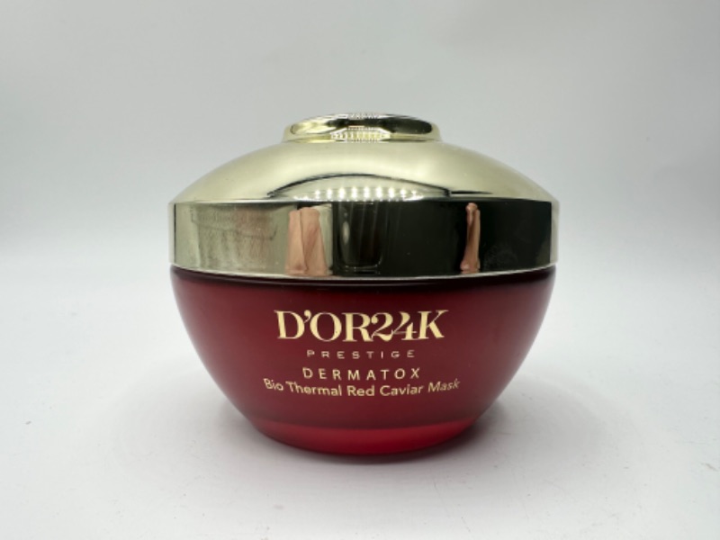 Photo 1 of Ultimate Dermatox Red Caviar Mask Moisture Firming Mask Regenerates Skin Cells Red Caviar Red Seaweed Nourish Natural Exfoliation Smooths Softens Improves Skin Use Three Times Weekly for Optimal Results New