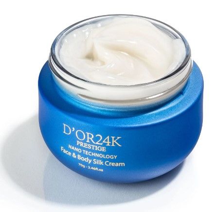 Photo 1 of Face and Body Silk Cream Nano Technology Diminishes Sagging Skin Wrinkles Hormonal Aging Can Be Used on Face and Body Includes Eucalyptus Aqua New 