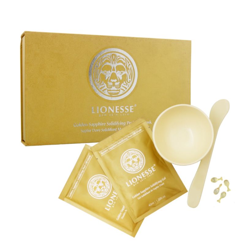 Photo 1 of Golden Sapphire Solidifying Peel Off Mask Rejuvenates & Brightens Skin Feeling Refreshed & Powerful New  