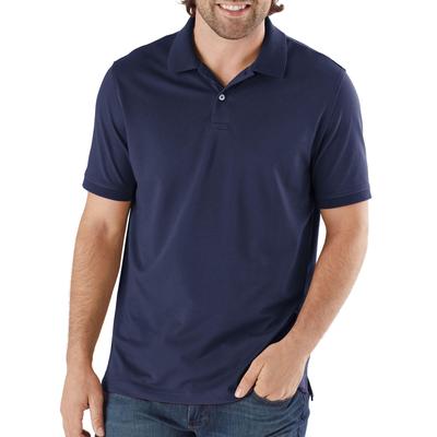 Photo 1 of Size 3XL Member's Mark Men's Stretch Pique Polo Solid Navy, 