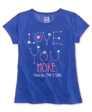 Photo 1 of SIZE L (10-12) Max & Olivia Love You More Sleep Shirt, Little Girls