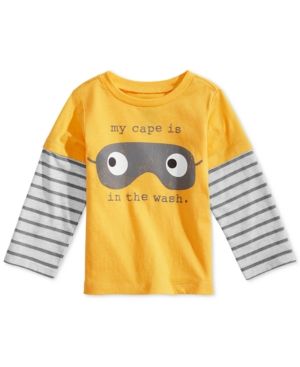 Photo 1 of SIZE 18 M First Impressions Baby Boys Cape in the Wash Graphic Cotton T-Shirt