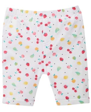 Photo 1 of SIZE 3-6 M First Impressions Baby Girls Fruity-Print Bermuda Shorts,