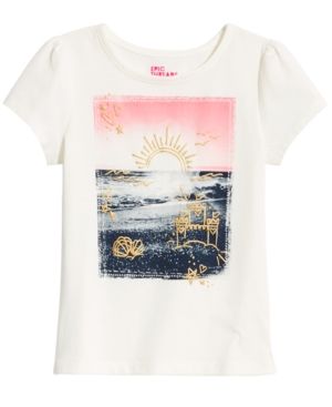 Photo 1 of SIZE 6X Epic Threads Little Girls Sunset-Print T-Shirt