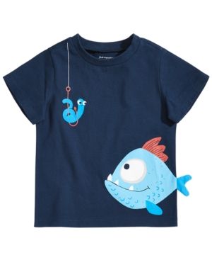 Photo 1 of SIZE 24 M First Impressions Baby Boys Fish Graphic T-Shirt