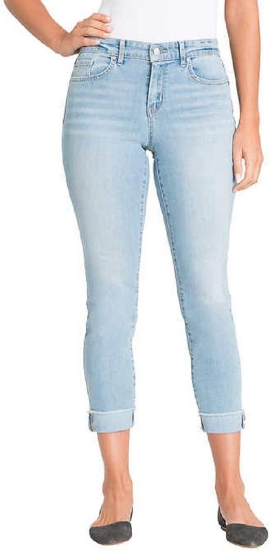 Photo 1 of SIZE 10/30 Jessica Simpson Women Relaxed Skinny Roll Crop Jean