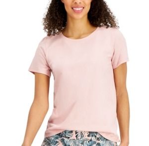 Photo 1 of SIZE S Jenni Solid Cotton T-Shirt- 