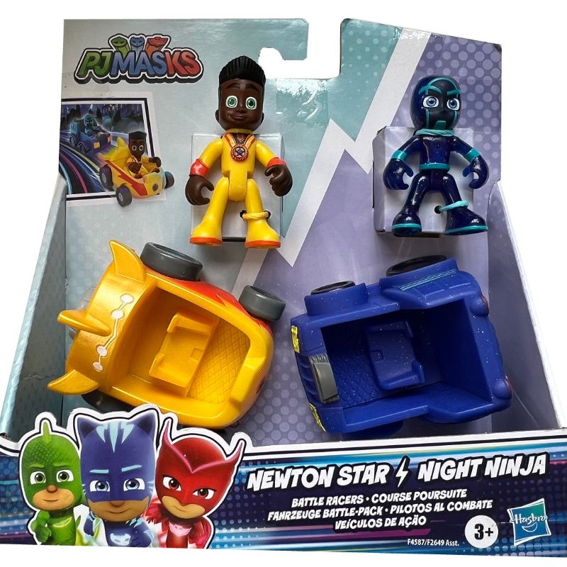 Photo 1 of Pj Masks Battle Racers Newton Star Vs Night Ninja Playset