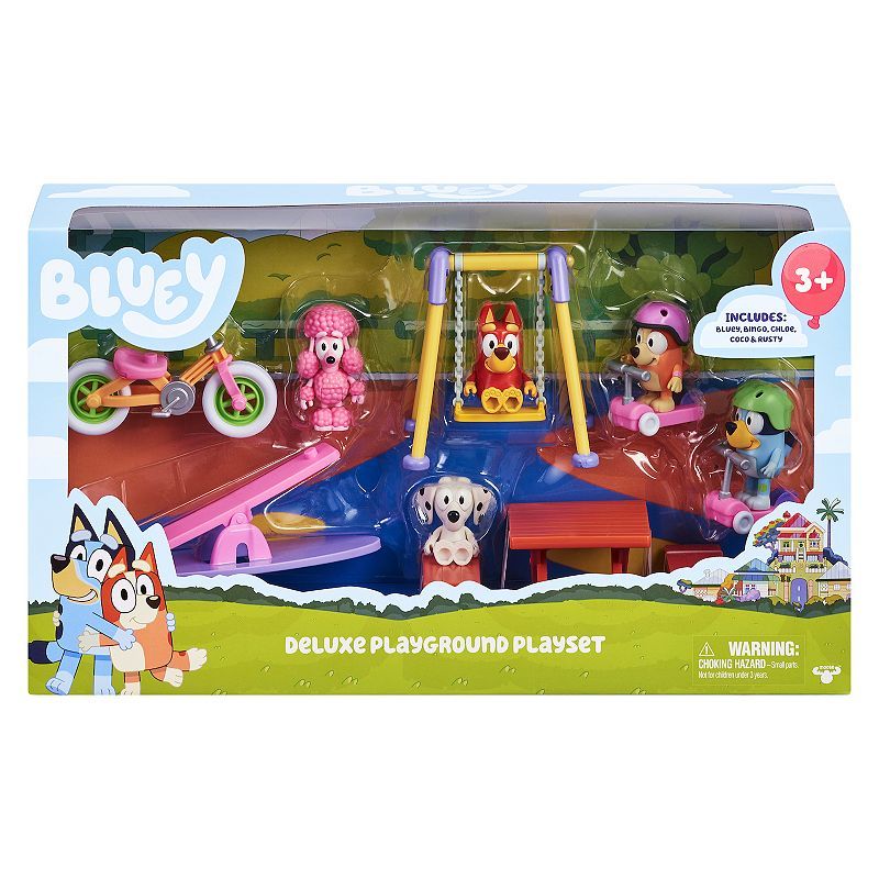 Photo 1 of Bluey Mega Deluxe Playground Set Series 7 - Multi Color