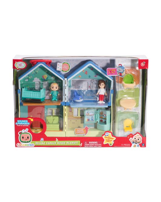 Photo 1 of CoComelon Deluxe Family House Playset w/ sounds