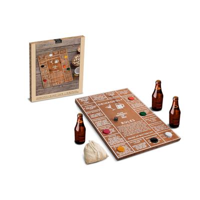 Photo 1 of Studio Mercantile Drinkopoly Game for Adults Set, 9 Pieces. Studio Mercantile drinkopoly game sets the bar for drinking games. It's the perfect start to every party, complete with plenty of icebreakers and even more reasons to drink. Roll the dice and mak