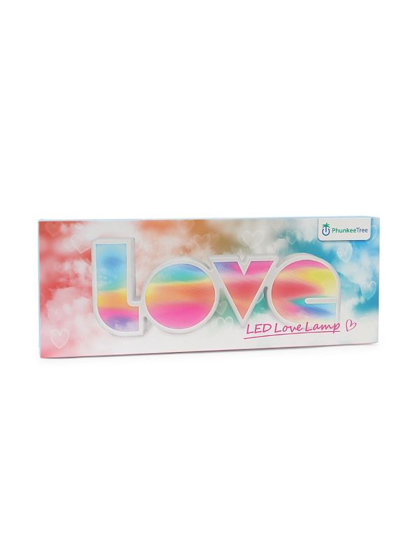 Photo 2 of PHUNKEE TREE LED Love Lamp. You're always surrounded by the bright warmth of love with this Phunkee Tree LED lamp, a fun and stylish addition to any room.
Approx. dimensions: 14.5" x 5.5" x 1.75"
Can be operated by battery, not included, or USB cable, inc