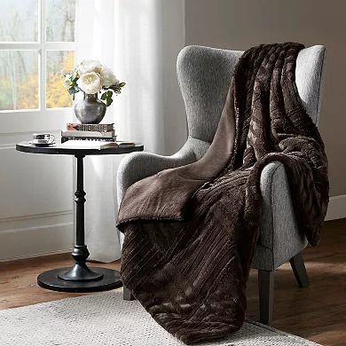 Photo 1 of Madison Park Arctic Down-Alternative Ultra Plush Throw Blanket 50X60