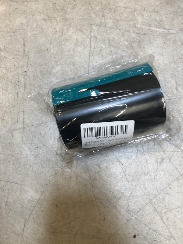 Photo 1 of 2 Pack Wrapping Paper Cutter, Gift Wrap Cutter, Portable Sliding Wrapping Paper Roll Cutter Tool Gift Packaging for Christmas Xmas