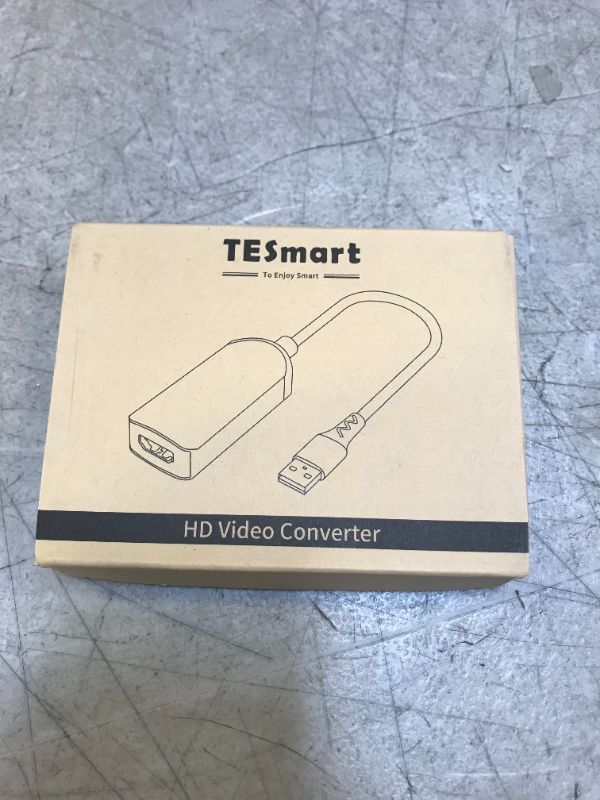 Photo 2 of Audio Video Capture Card TESmart HDMI to USB Converter Full HD 1080P USB Game Capture Device Compatible with VLC/OBS/AMCap/Potplayer for High-Definition Acquisition, Live Broadcasting