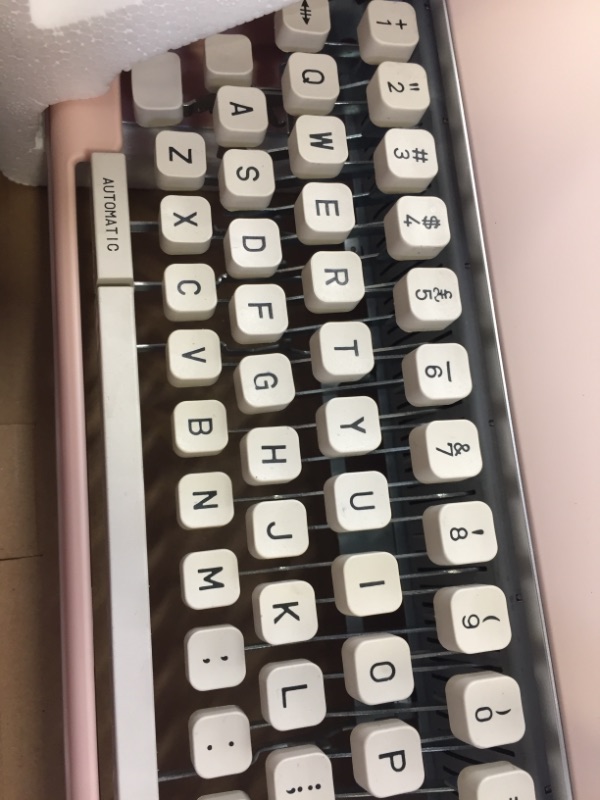 Photo 3 of We R Memory Keepers 0718813102971 Typewriter Typecast-Pink