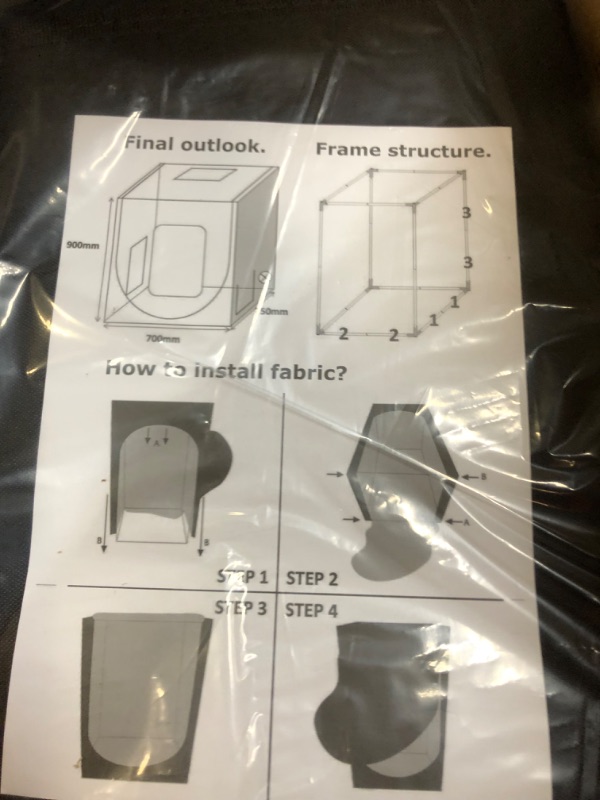 Photo 3 of 3D Printer Enclosure, Creality Fireproof and Dustproof Tent for Ender5 Plus/5/5 pro/3 Max,CR-10/10V2/10 V3/10S/10S PRO/10S PRO V2/10MINI,CR-X, Constant Temperature Protective 3D Printer Cover