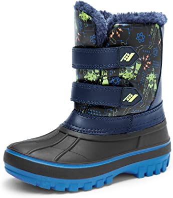 Photo 1 of DREAM PAIRS Boys & Girls Toddler/Little Kid/Big Kid Ducko Ankle Winter Snow Boots
