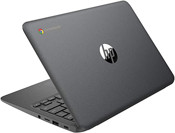 Photo 1 of HP 2022 11.6" HD Display Chromebook Laptop, Intel Celeron Processor N3350, 4GB RAM, 32GB eMMC, Intel HD Graphics 500, HD Webcam, HD Audio, USB-C, Chrome OS, Gray