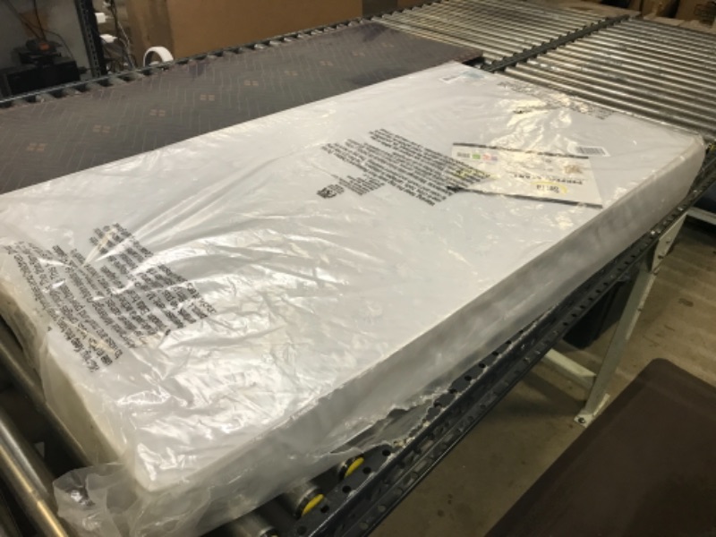 Photo 1 of Serta Perfect Start Fiber Core Standard Crib and Toddler Mattress | Waterproof | Lightweight | GREENGUARD Gold Certified (Natural/Non-Toxic)