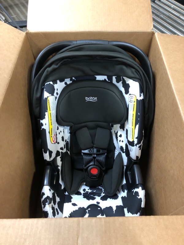 Photo 2 of Britax B-Safe Gen2 Flexfit Infant Car Seat, Cowmooflage 2.0 SafeWash Gen2 FlexFit Cowmooflage Safewash