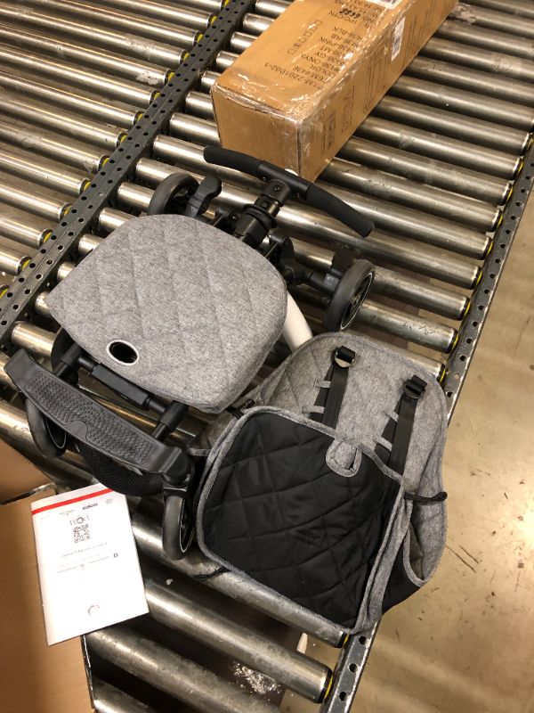 Photo 1 of Dream On Me Lightweight And Compact Coast Rider Stroller With One Hand Easy Fold, Adjustable Handles And Soft Ride Wheels, Grey
