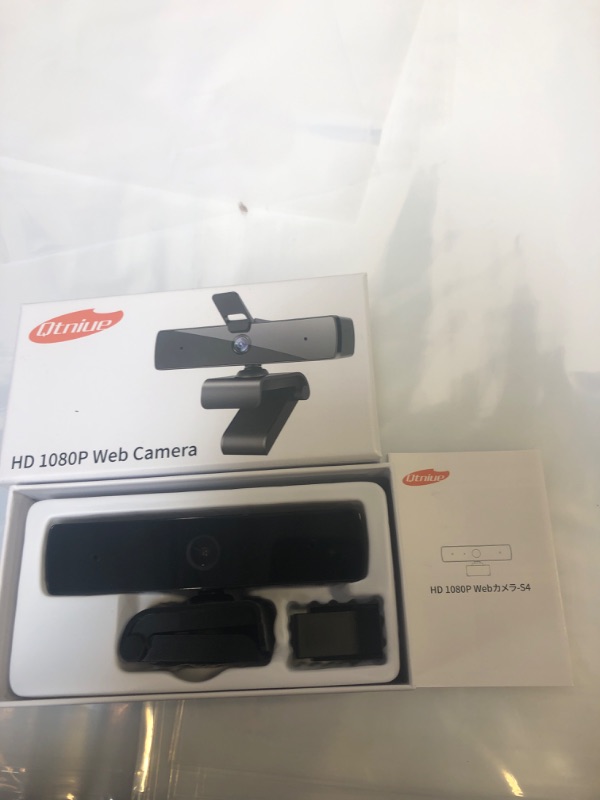 Photo 2 of Qtniue Webcam with Microphone and Privacy Cover, FHD Webcam 1080p, Desktop or Laptop and Smart TV USB Camera for Video Calling, Stereo Streaming and Online Classes 30FPS