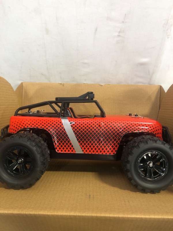 Photo 9 of BESWIT 1:18 RC Cars, 40 KM/H Fast Off Road Remote Control Car, 4WD All Terrain High Speed RC Truck for Adult Kids