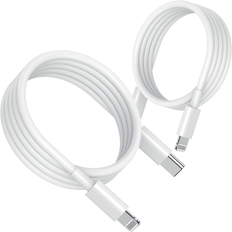 Photo 1 of  iPhone Charger USB C Lightning Cable WHITE
