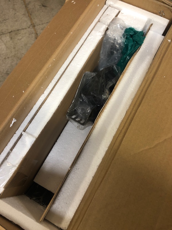 Photo 1 of FITUEYES Design Corner Floor TV Stand for 32 37 43 55 65 Inch TV, TV Cart Floor Stand with Mount for LCD/LED Flat Curved Screens, Modern TV Stand with Wooden Storage Shelves, Eiffel Series Camel